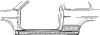VAN WEZEL 5812101 Foot Board, door sill
