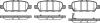 ROADHOUSE 287631 Brake Pad Set, disc brake