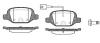 ROADHOUSE 272712 Brake Pad Set, disc brake