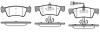 ROADHOUSE 2118701 Brake Pad Set, disc brake