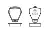 REMSA 050810 Brake Pad Set, disc brake