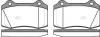REMSA 043455 Brake Pad Set, disc brake