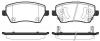 REMSA 098702 Brake Pad Set, disc brake
