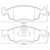 BENDIX 573295B Brake Pad Set, disc brake