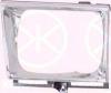 KLOKKERHOLM 8124993 Frame, headlight