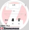 ZIMMERMANN 23959.175.2 (239591752) Brake Pad Set, disc brake