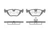 REMSA 026550 Brake Pad Set, disc brake