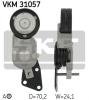 SKF VKM31057 Tensioner Pulley, v-ribbed belt