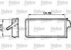 VALEO 812075 Heat Exchanger, interior heating
