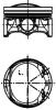 KOLBENSCHMIDT 40251600 Piston