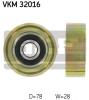 SKF VKM32016 Deflection/Guide Pulley, v-ribbed belt