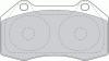 FERODO FDB1667 Brake Pad Set, disc brake