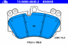 ATE 13.0460-4840.2 (13046048402) Brake Pad Set, disc brake