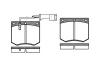 ROADHOUSE 206302 Brake Pad Set, disc brake