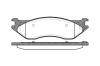 ROADHOUSE 288704 Brake Pad Set, disc brake