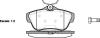 ROADHOUSE 2129900 Brake Pad Set, disc brake