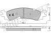 fri.tech. 702.0 (7020) Brake Pad Set, disc brake