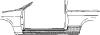 VAN WEZEL 3734101 Foot Board, door sill