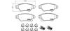 BREMBO P59031 Brake Pad Set, disc brake