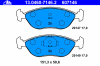 ATE 13.0460-7146.2 (13046071462) Brake Pad Set, disc brake