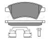 MEYLE 0252439116/W (0252439116W) Brake Pad Set, disc brake