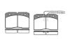 ROADHOUSE 221104 Brake Pad Set, disc brake
