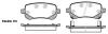 ROADHOUSE 2109502 Brake Pad Set, disc brake