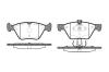 REMSA 060130 Brake Pad Set, disc brake