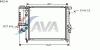 AVA QUALITY COOLING BW2146 Radiator, engine cooling