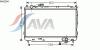 AVA QUALITY COOLING KAA2084 Radiator, engine cooling