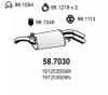 ASSO 58.7030 (587030) End Silencer