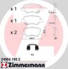 ZIMMERMANN 24664.160.2 (246641602) Brake Pad Set, disc brake