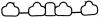 VICTOR REINZ 71-40672-00 (714067200) Gasket, intake manifold