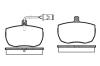 ROADHOUSE 205622 Brake Pad Set, disc brake