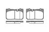 ROADHOUSE 267900 Brake Pad Set, disc brake