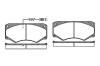 REMSA 004712 Brake Pad Set, disc brake