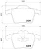 HELLA PAGID 8DB355010-801 (8DB355010801) Brake Pad Set, disc brake