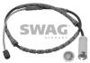 SWAG 30937665 Warning Contact, brake pad wear