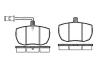 ROADHOUSE 205611 Brake Pad Set, disc brake
