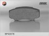 FENOX BP43078 Brake Pad Set, disc brake