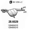 ASSO 286029 Middle Silencer