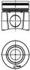 KOLBENSCHMIDT 40588600 Piston