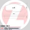 ZIMMERMANN 24660.180.1 (246601801) Brake Pad Set, disc brake