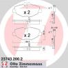 ZIMMERMANN 23743.200.2 (237432002) Brake Pad Set, disc brake
