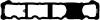 CORTECO 026825P Gasket, cylinder head cover