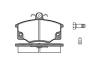 REMSA 0146.04 (014604) Brake Pad Set, disc brake