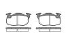 REMSA 019210 Brake Pad Set, disc brake