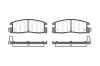 REMSA 0361.04 (036104) Brake Pad Set, disc brake