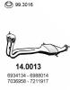 ASSO 14.0013 (140013) Catalytic Converter