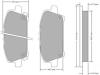 FREMAX FBP-1705 (FBP1705) Brake Pad Set, disc brake